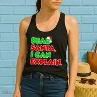 Christmas Dear Santa I Can Explain Women's Tank Top thumb 2