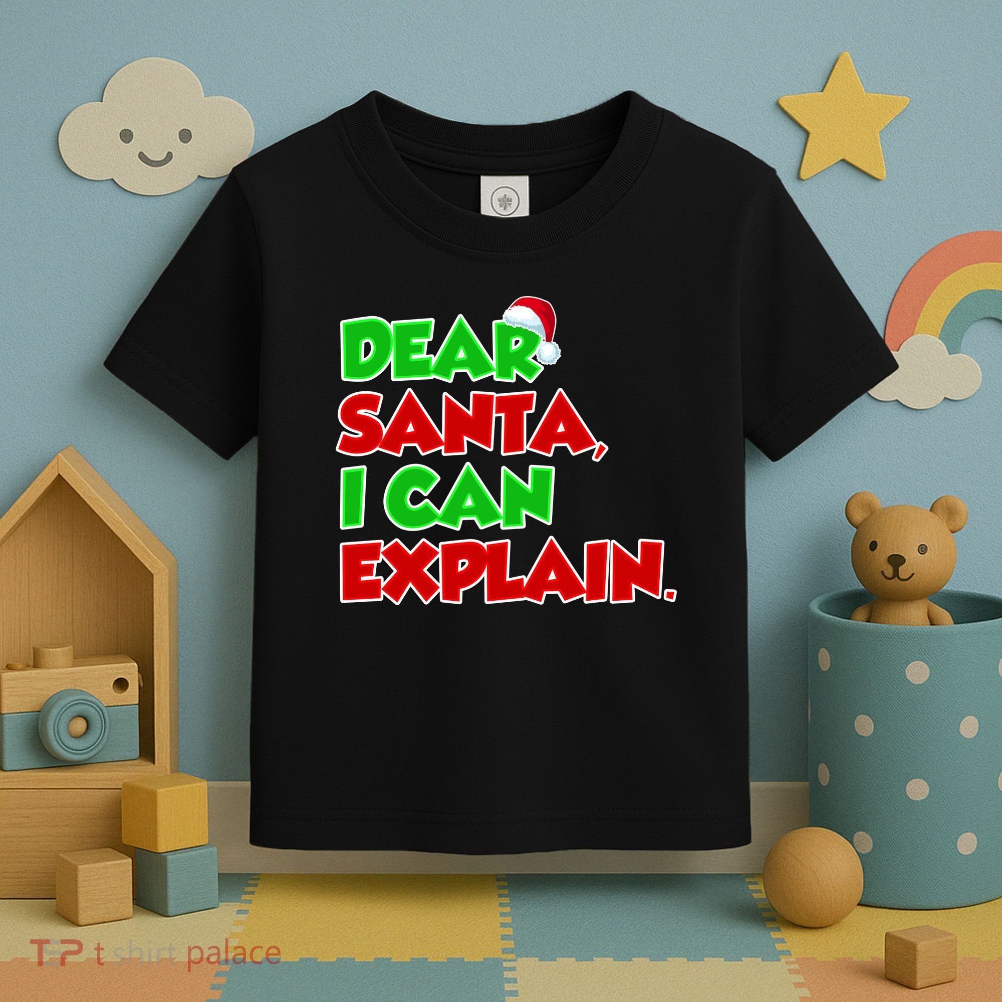 Christmas Dear Santa I Can Explain Toddler T-Shirt