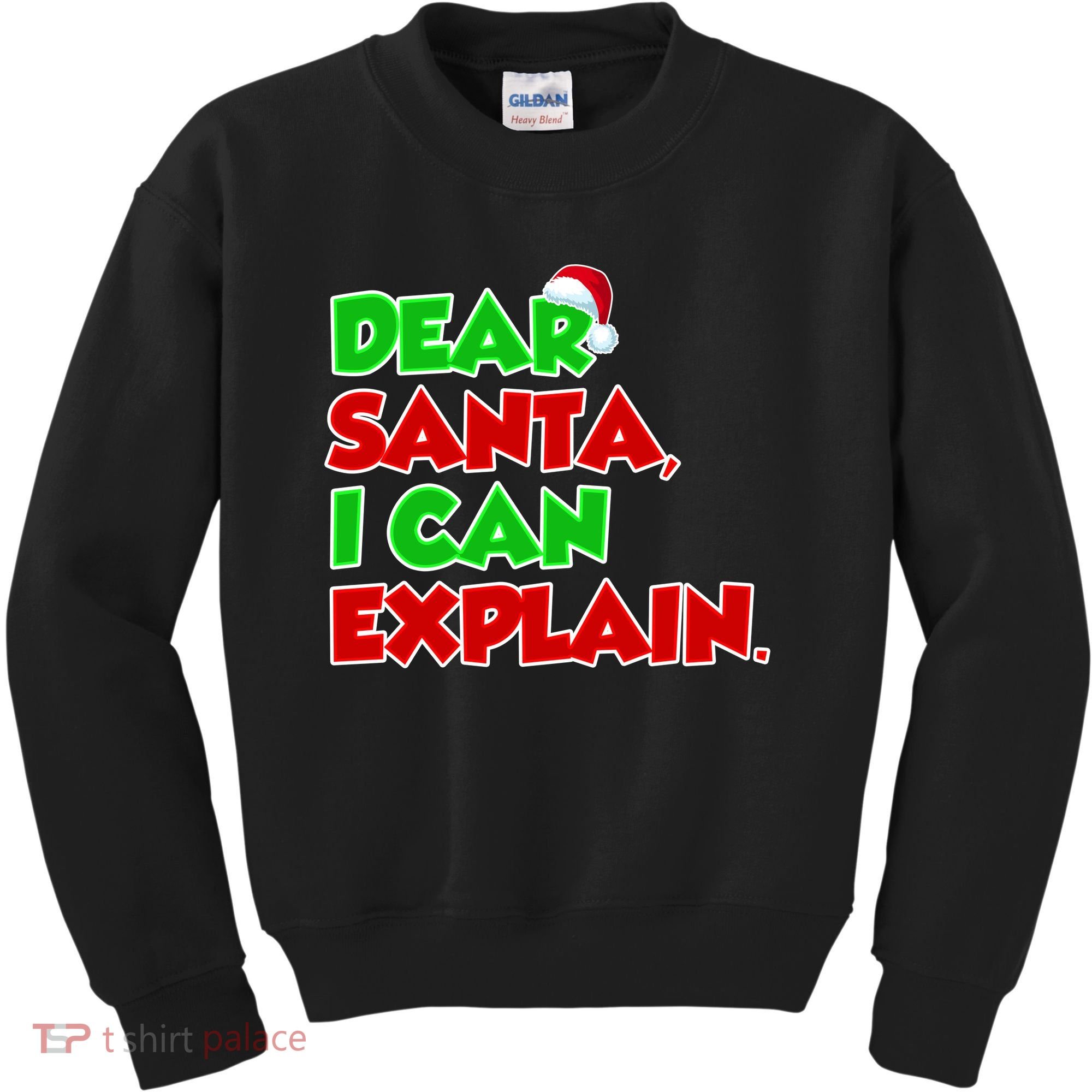 Christmas Dear Santa I Can Explain Kids Sweatshirt