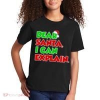Christmas Dear Santa I Can Explain Kids T-Shirt thumb 2