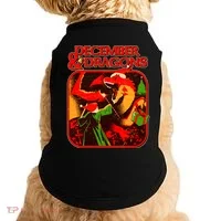 Christmas December & Dragons Doggie Tank thumb 0