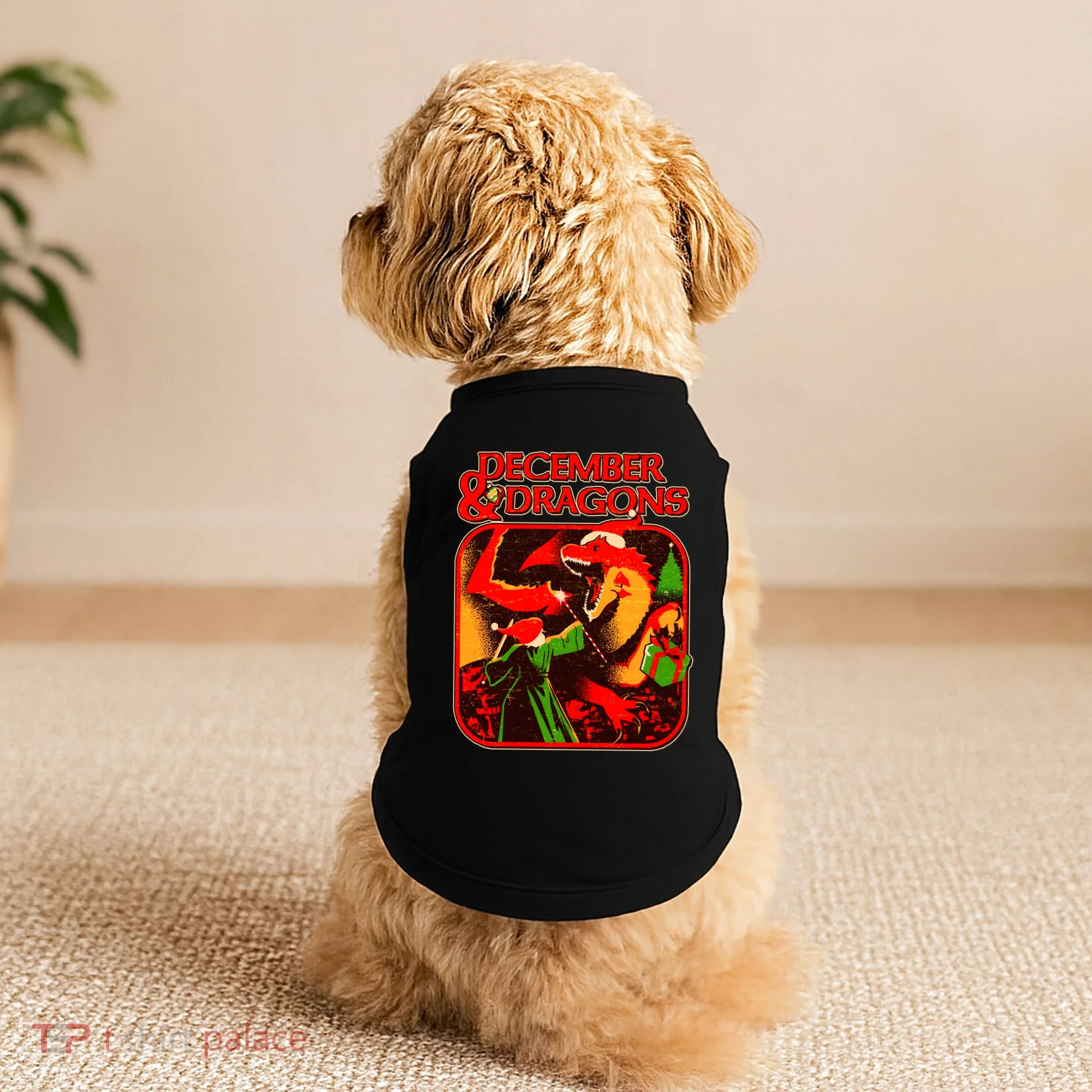 Christmas December & Dragons Doggie Tank