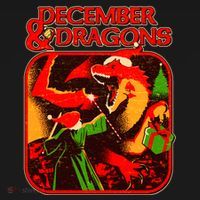 Christmas December & Dragons Doggie Tank thumb 4