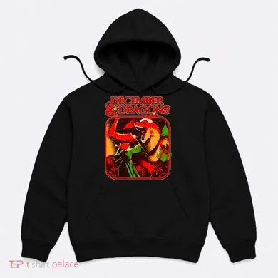 Christmas December & Dragons Hoodie
