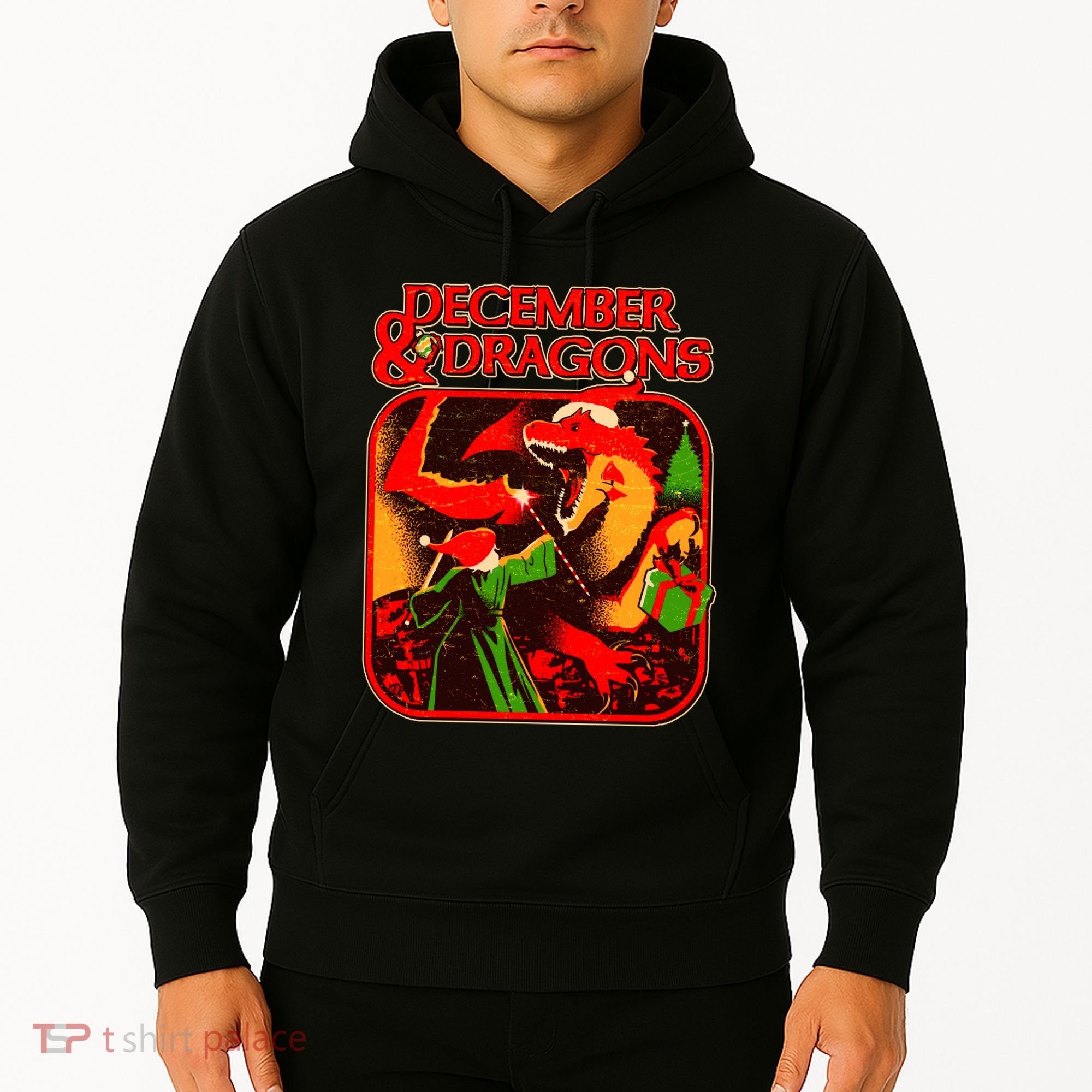 Christmas December & Dragons Hoodie