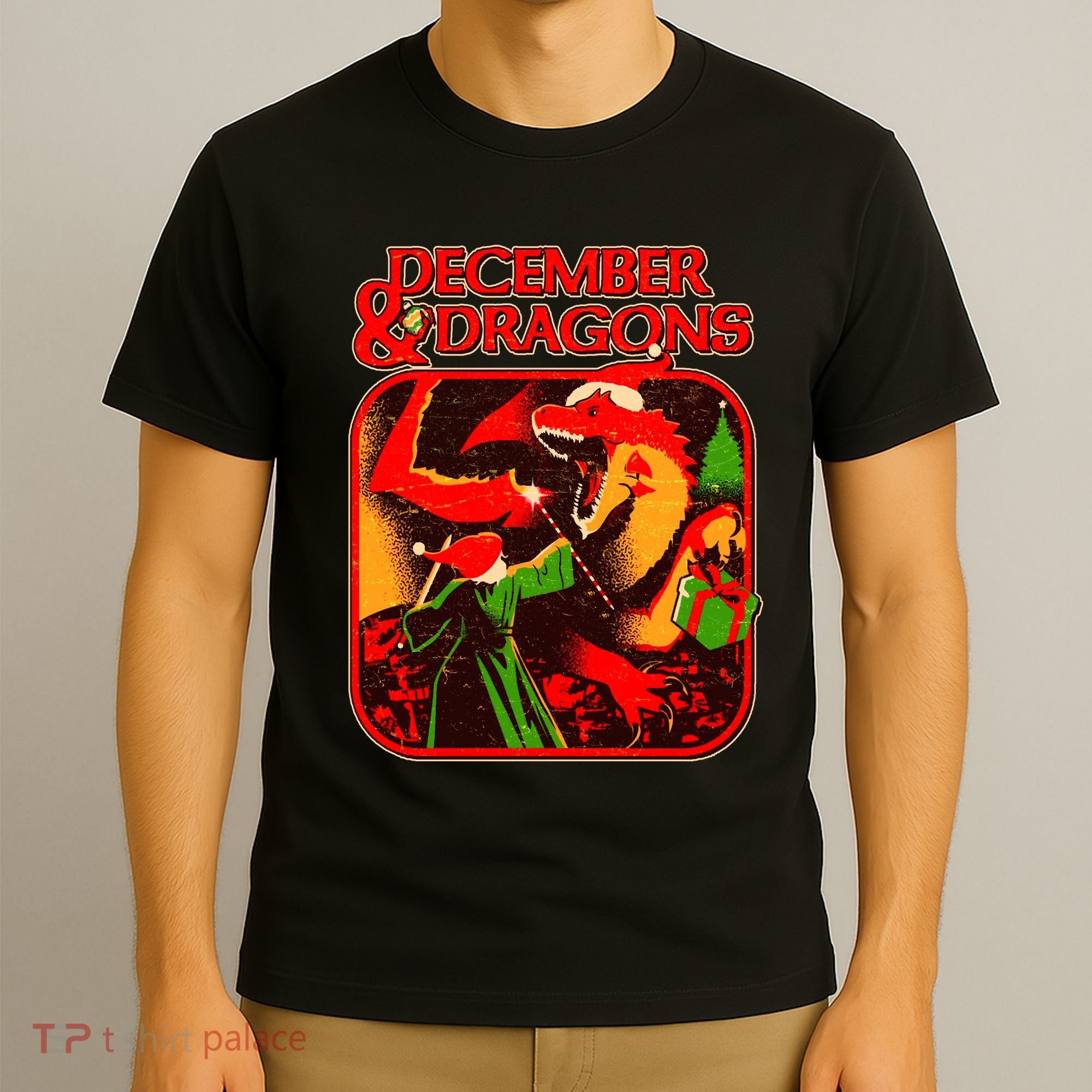 Christmas December & Dragons T-Shirt