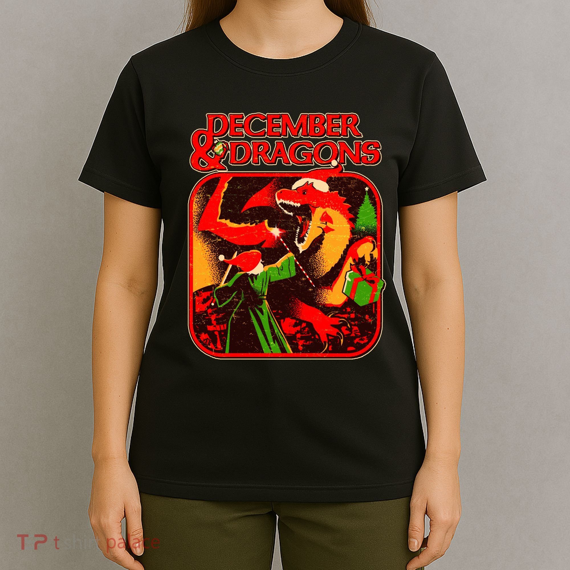Christmas December & Dragons T-Shirt
