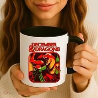 Christmas December & Dragons Coffee Mug thumb 3