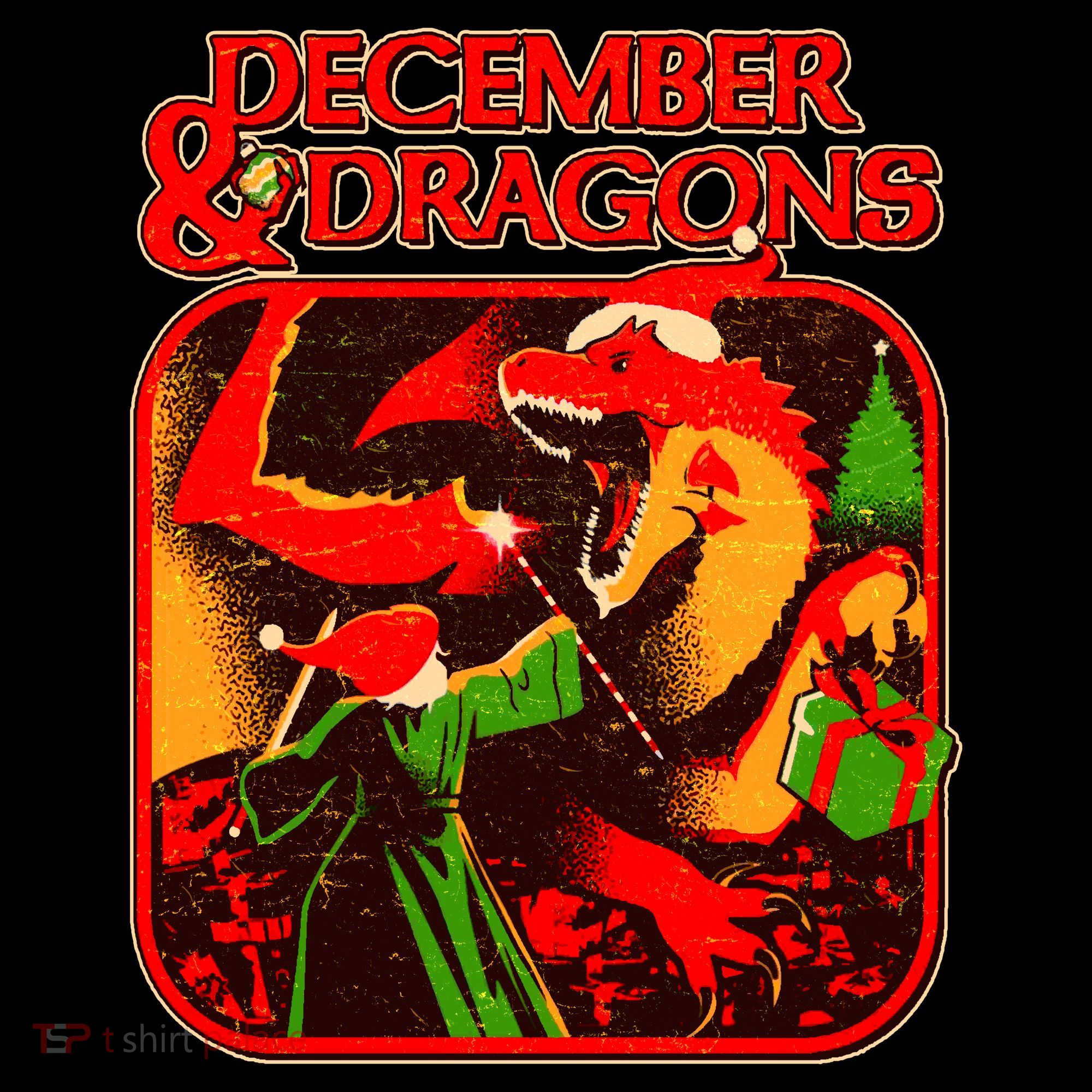 Christmas December & Dragons Coffee Mug