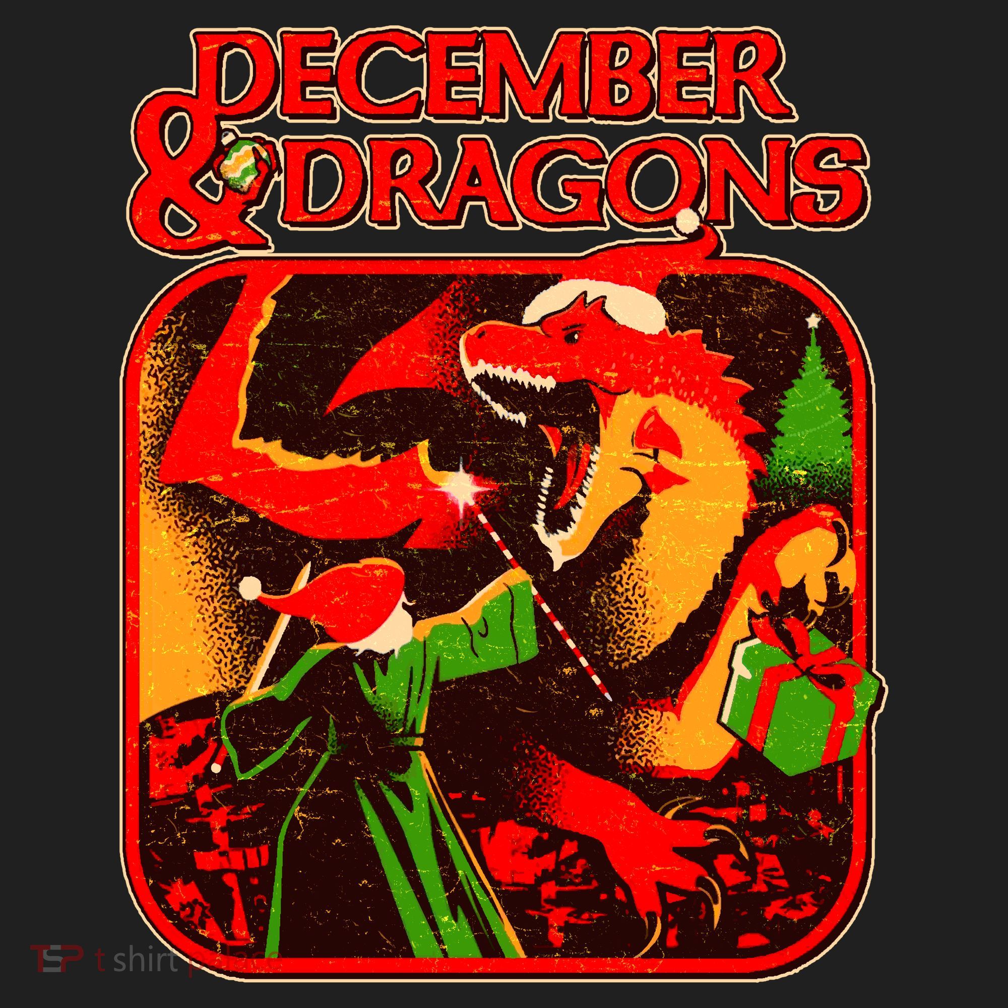 Christmas December & Dragons Tumbler
