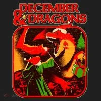 Christmas December & Dragons Tumbler thumb 3