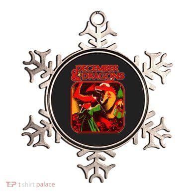 Christmas December & Dragons Ornament