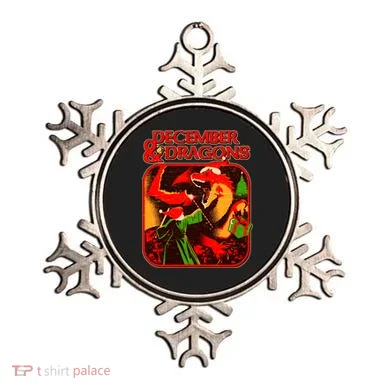 Christmas December & Dragons Ornament