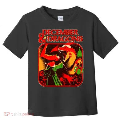 Christmas December & Dragons Toddler T-Shirt