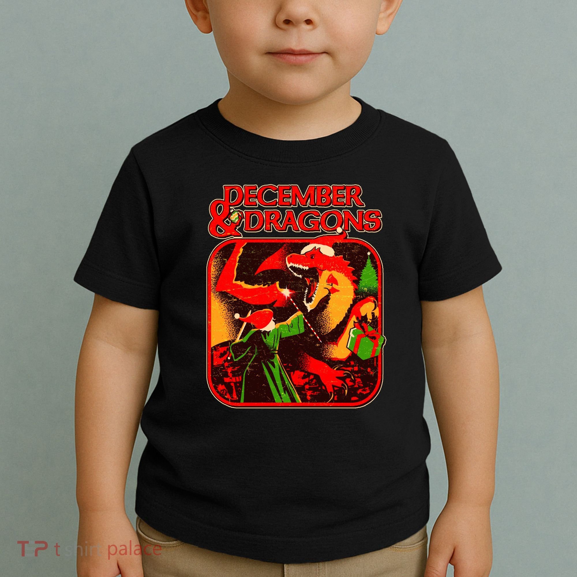 Christmas December & Dragons Toddler T-Shirt