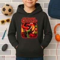 Christmas December & Dragons Kids Hoodie thumb 2