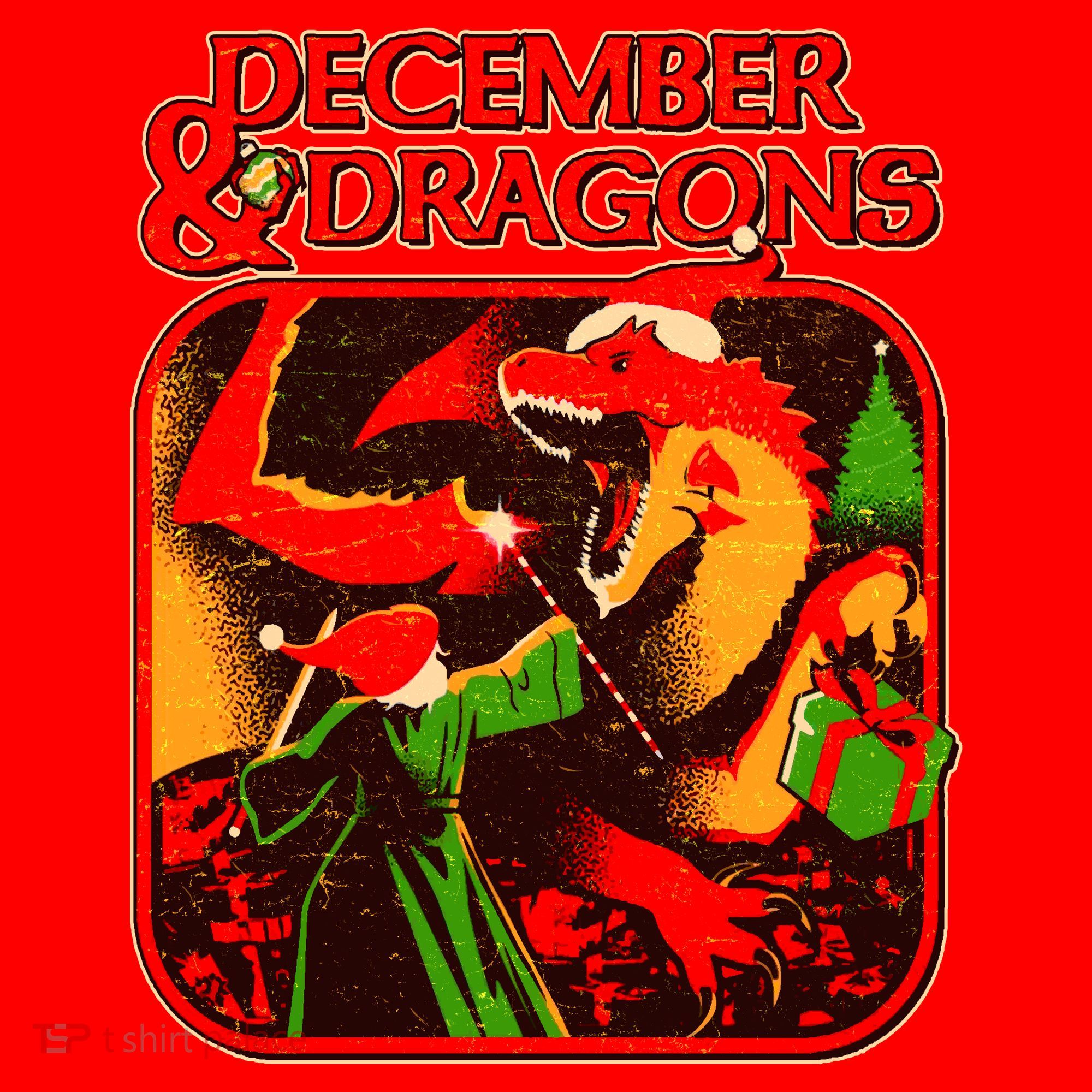 Christmas December & Dragons Santa Hat