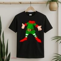 Christmas Elf Big Head Suit T-Shirt thumb 2