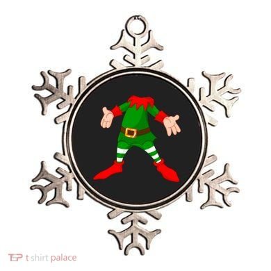 Christmas Elf Big Head Suit Ornament