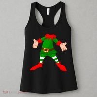 Christmas Elf Big Head Suit Women's Tank Top thumb 3