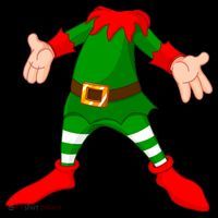 Christmas Elf Big Head Suit Tank Top thumb 6