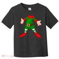 Christmas Elf Big Head Suit Toddler T-Shirt thumb 0