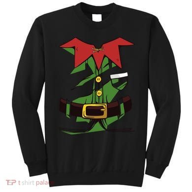 Christmas Elf Costume Funny Sweatshirt