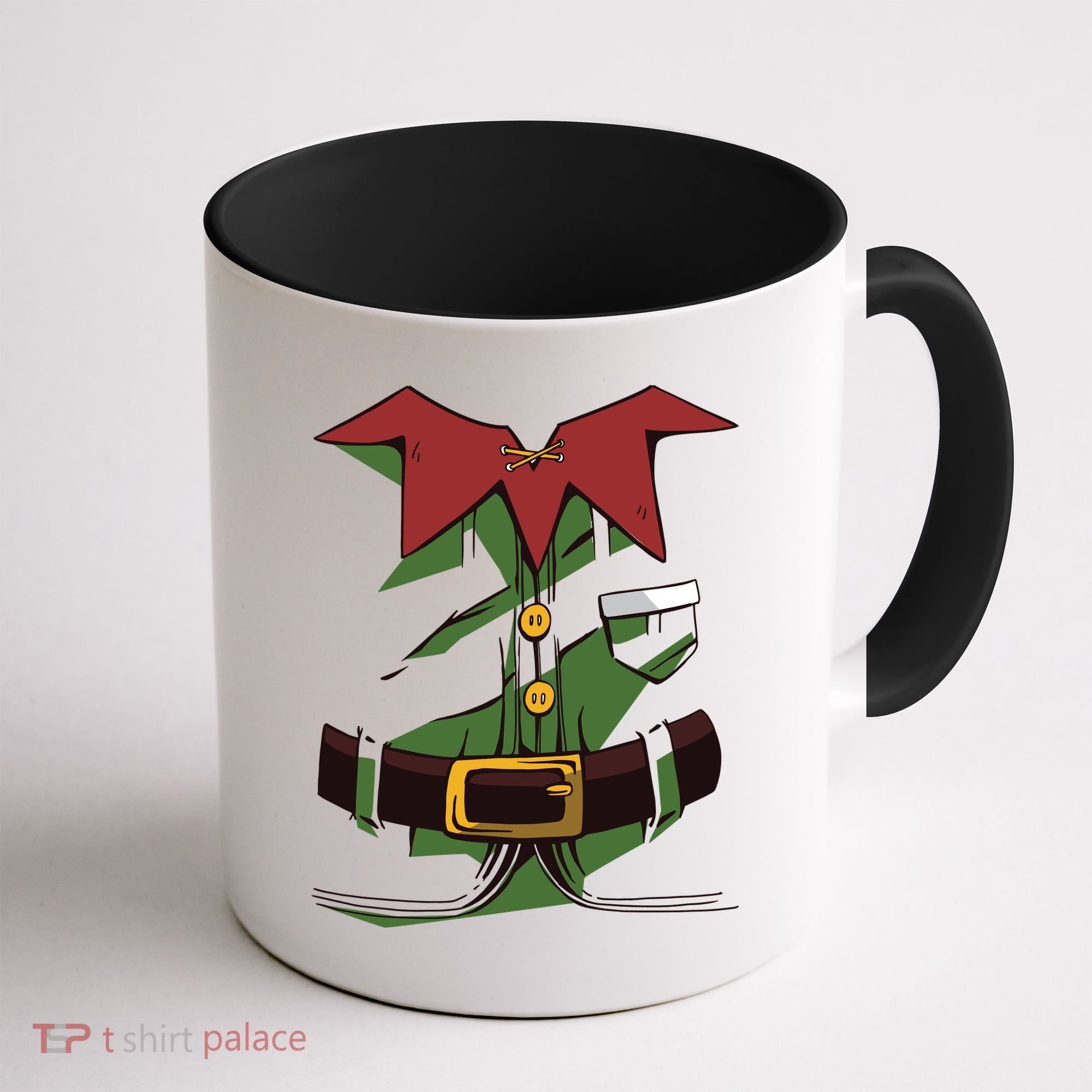 Christmas Elf Costume Funny Coffee Mug
