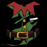 Christmas Elf Costume Funny Coffee Mug thumb 5