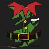 Christmas Elf Costume Funny Hat thumb 2