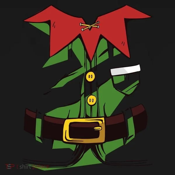 Christmas Elf Costume Funny Women's T-Shirt