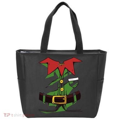 Christmas Elf Costume Funny Tote Bag