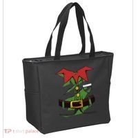 Christmas Elf Costume Funny Tote Bag thumb 2