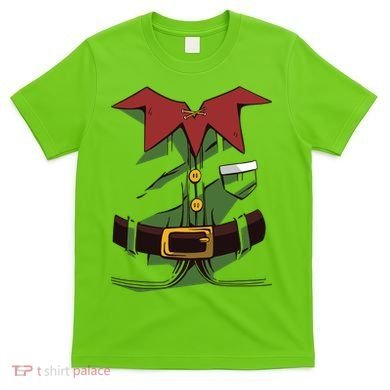 Christmas Elf Costume Funny T-Shirt