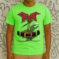 Christmas Elf Costume Funny T-Shirt thumb 3