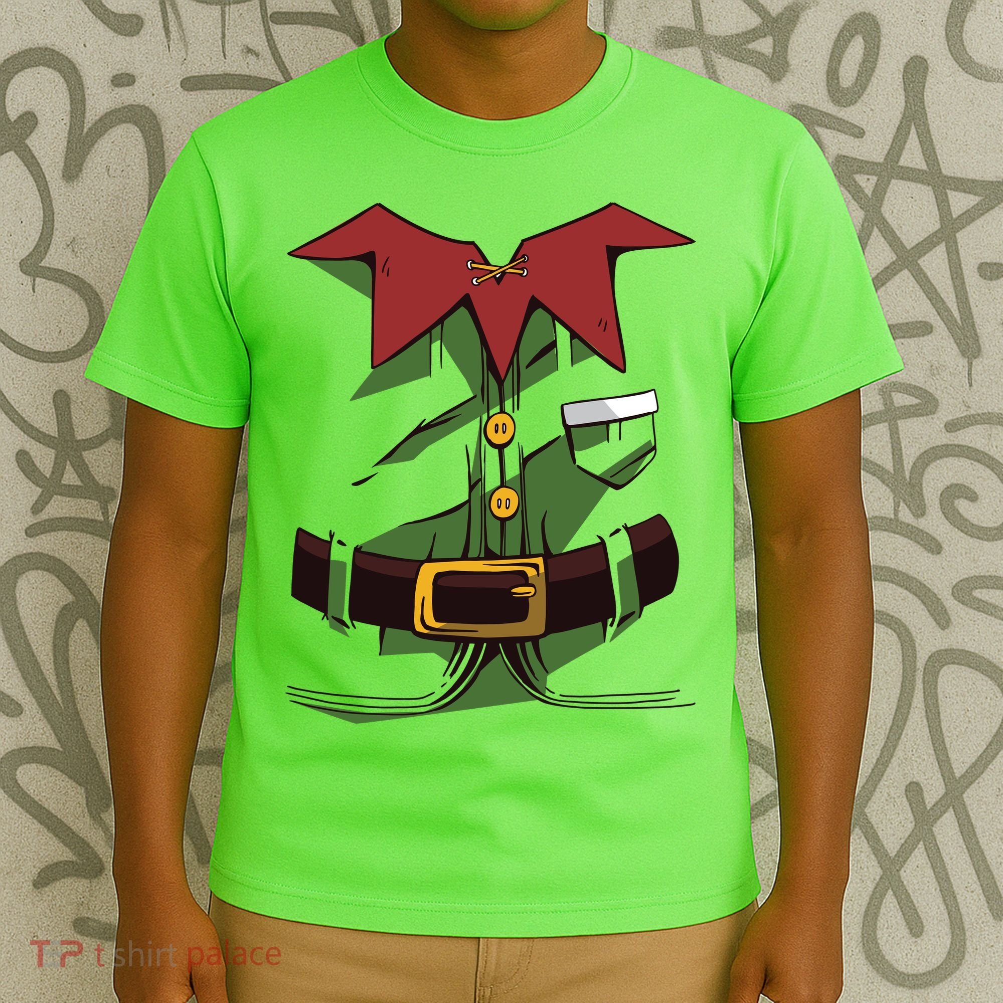 Christmas Elf Costume Funny T-Shirt