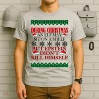 Christmas Elf May Sit On A Shelf But Epstein Didn't Kill Himself T-Shirt thumb 6