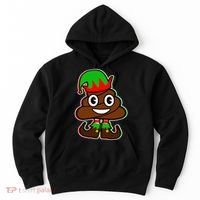 Christmas Elf Poop Emoji Hoodie thumb 0