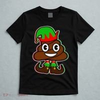 Christmas Elf Poop Emoji T-Shirt thumb 5