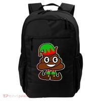 Christmas Elf Poop Emoji Backpack thumb 0