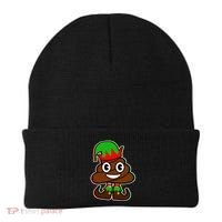 Christmas Elf Poop Emoji Beanie thumb 0
