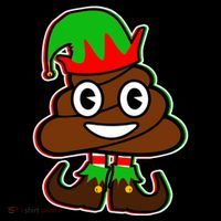 Christmas Elf Poop Emoji Tank Top thumb 6