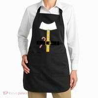 Christmas Elf Suit Candy Cane Costume Apron thumb 2