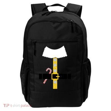 Christmas Elf Suit Candy Cane Costume Backpack
