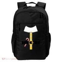 Christmas Elf Suit Candy Cane Costume Backpack thumb 0