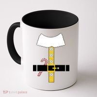 Christmas Elf Suit Candy Cane Costume Coffee Mug thumb 0
