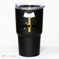 Christmas Elf Suit Candy Cane Costume Tumbler thumb 0