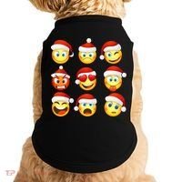 Christmas Emoji's Smiley Doggie Tank thumb 0