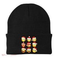 Christmas Emoji's Smiley Beanie thumb 0