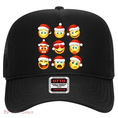 Christmas Emoji's Smiley Hat